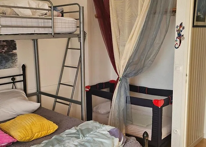 Vaste Maison 15 Pers 6 Chbres Meuble 3* 度假居